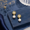 Sophisticated Pearl Drop Earrings