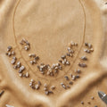 Organic Earth-Tone Stone Branch Necklace