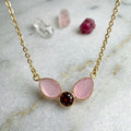 Sophisticated Gemstone Statement Necklace