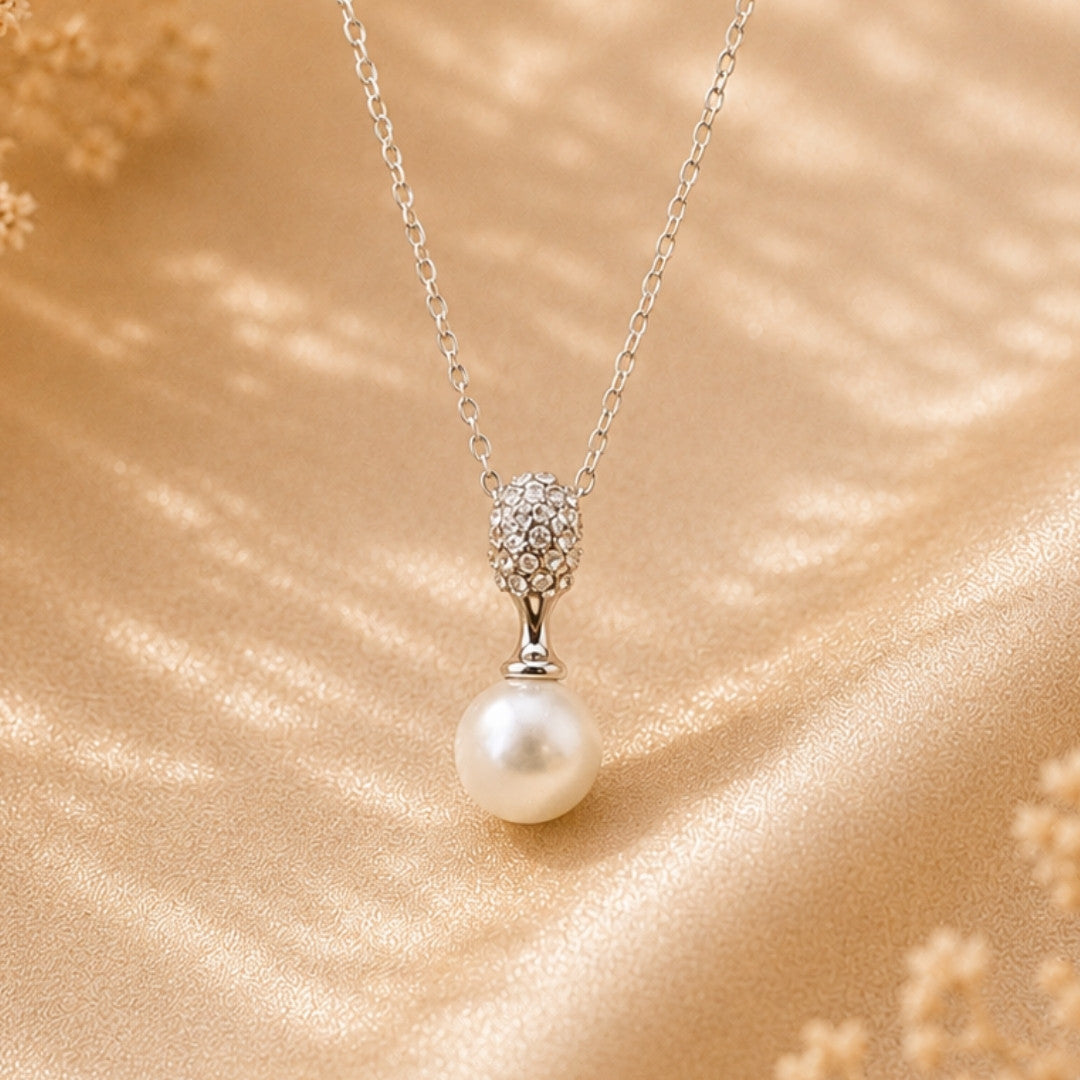Elegant Pearl & Crystal Radiance Jewelry Collection – 4-Piece Versatile Set